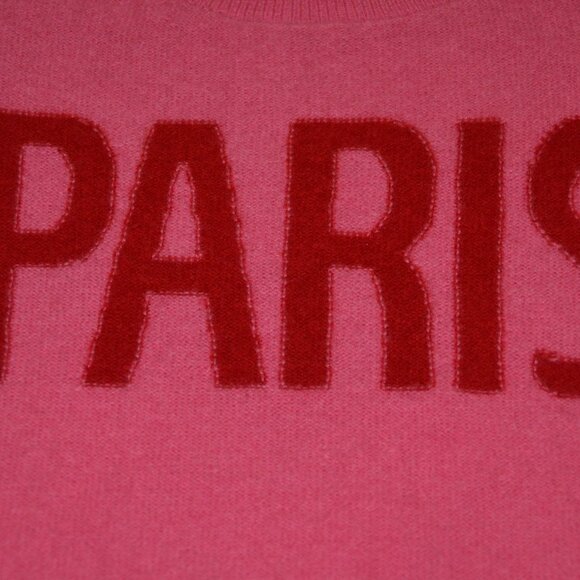 NWT Anthropologie Pilcro The Alani Cashmere Sweater Pullover Paris PINK XS - Picture 9 of 16